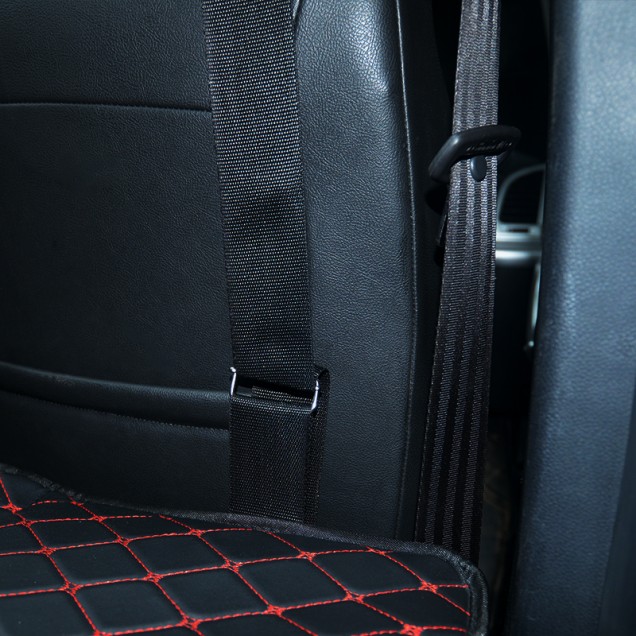 Custom Universal Diamond Car Bed - Non-Inflatable Black and Red Stitching Luxury Leather Diamond Car Bed Mattress Canada Custom Universal Diamond Car Bed - Non-Inflatable Black and Red Stitching Luxury Leather Diamond Car Bed Mattress Canada