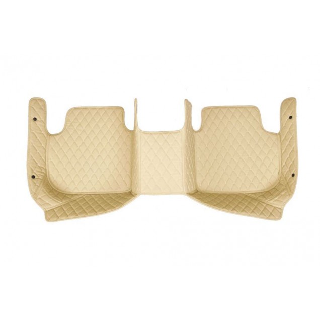 Custom Beige Luxury Leather Diamond Car Floor Mats Canada Custom Beige Luxury Leather Diamond Car Floor Mats Canada