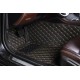 Custom Black and Yellow Stitching Luxury Leather Diamond Car Floor Mats Canada Custom Black and Yellow Stitching Luxury Leather Diamond Car Floor Mats Canada