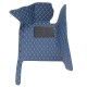 Custom Blue Luxury Leather Diamond Car Floor Mats Canada Custom Blue Luxury Leather Diamond Car Floor Mats Canada