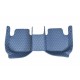 Custom Blue Luxury Leather Diamond Car Floor Mats Canada Custom Blue Luxury Leather Diamond Car Floor Mats Canada