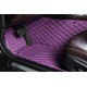 Custom Purple Luxury Leather Diamond Car Floor Mats Canada Custom Purple Luxury Leather Diamond Car Floor Mats Canada
