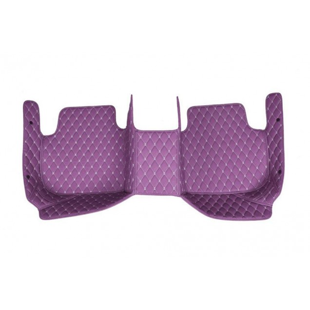 Custom Purple Luxury Leather Diamond Car Floor Mats Canada Custom Purple Luxury Leather Diamond Car Floor Mats Canada