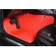 Custom Red Luxury Leather Diamond Car Floor Mats Canada Custom Red Luxury Leather Diamond Car Floor Mats Canada