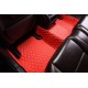 Custom Red Luxury Leather Diamond Car Floor Mats Canada Custom Red Luxury Leather Diamond Car Floor Mats Canada