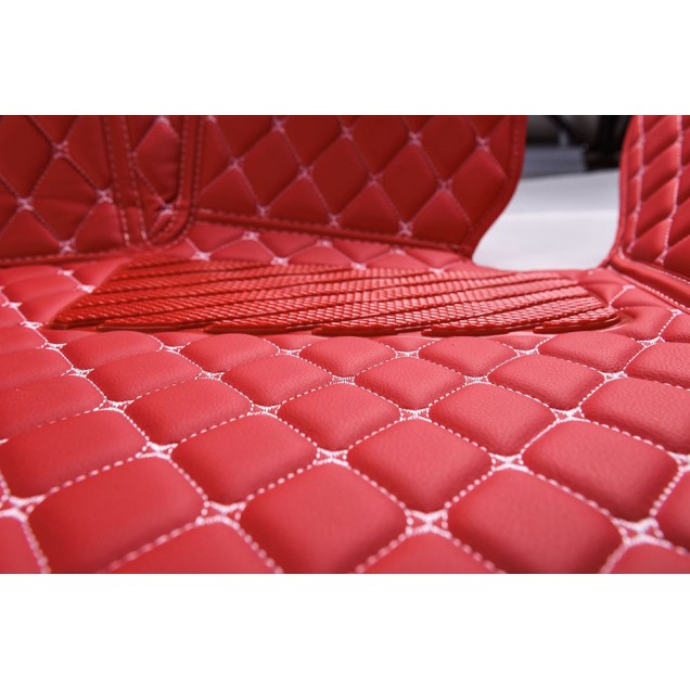 Custom Red Luxury Leather Diamond Car Floor Mats Canada Custom Red Luxury Leather Diamond Car Floor Mats Canada
