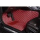 Custom Wine Red Luxury Leather Diamond Car Floor Mats Canada Custom Wine Red Luxury Leather Diamond Car Floor Mats Canada