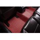 Custom Wine Red Luxury Leather Diamond Car Floor Mats Canada Custom Wine Red Luxury Leather Diamond Car Floor Mats Canada