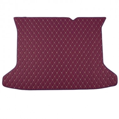Custom Purple Luxury Leather Diamond Trunk Base Mats Canada