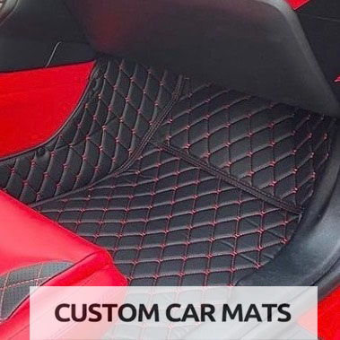 Very nice leather car mats, came custom made for my car and they fit very good. My car looks much better now. They are durable and waterproof